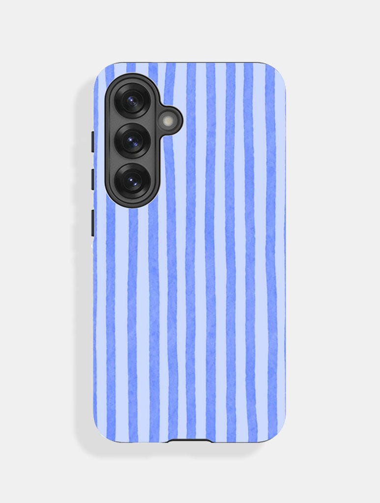 Blue Stripe Ultra Protective Samsung Galaxy Case Phone Cases Skinnydip London