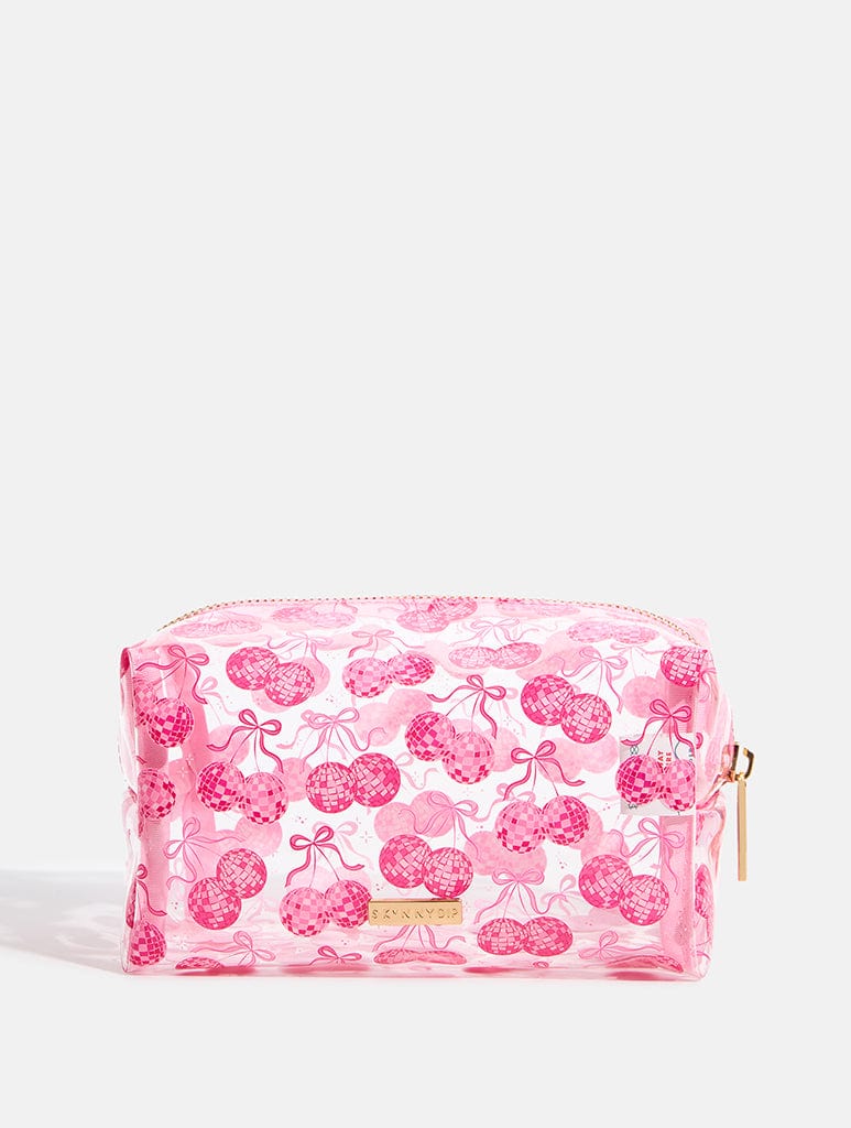 Bow Cherry Disco Makeup Bag Makeup Bags Skinnydip London