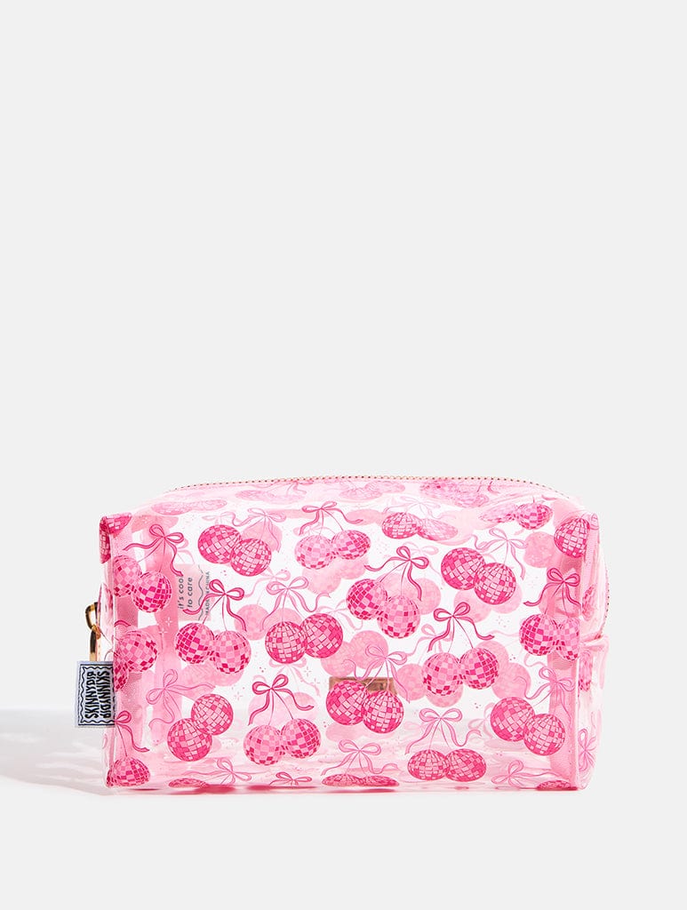 Bow Cherry Disco Makeup Bag Makeup Bags Skinnydip London