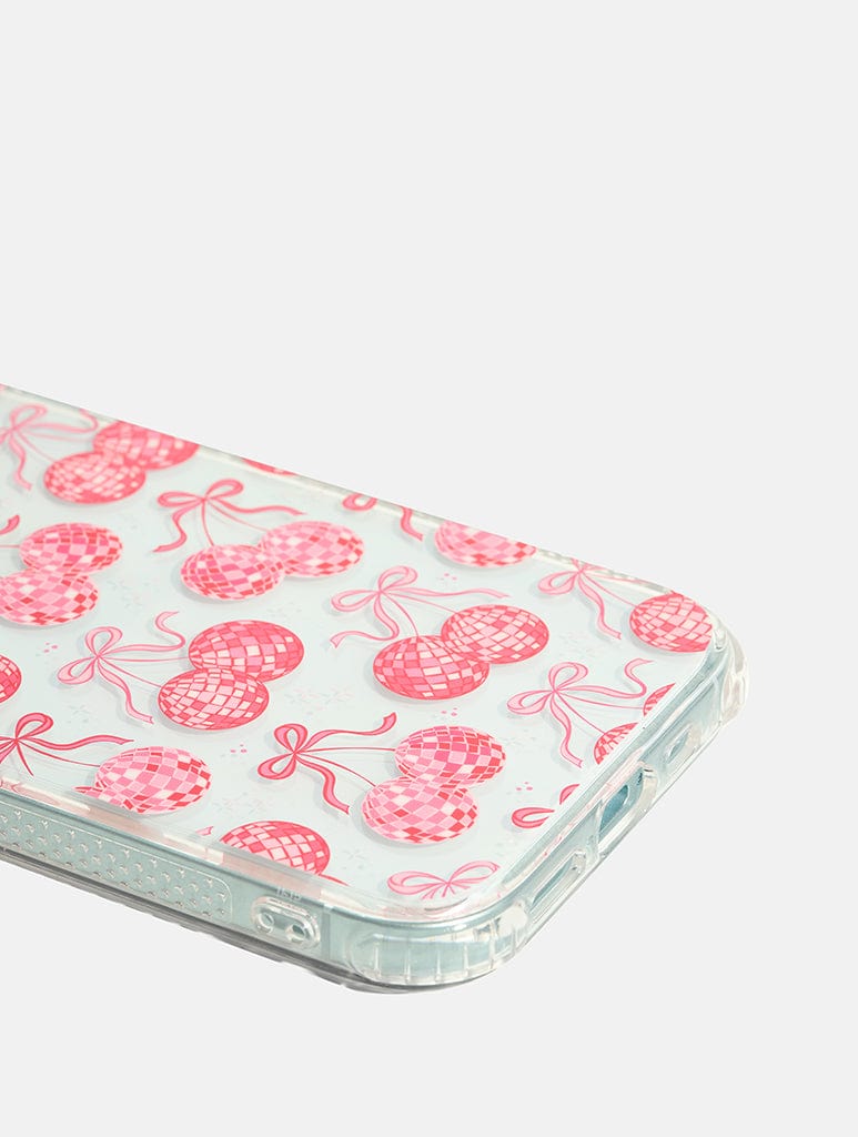Bow Disco Cherry Shock iPhone Case Phone Cases Skinnydip London