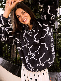 Bow Longline Fleece Coats & Jackets Skinnydip London