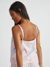 Bow Print Cami & Short Pyjama Set Lingerie & Nightwear Skinnydip London