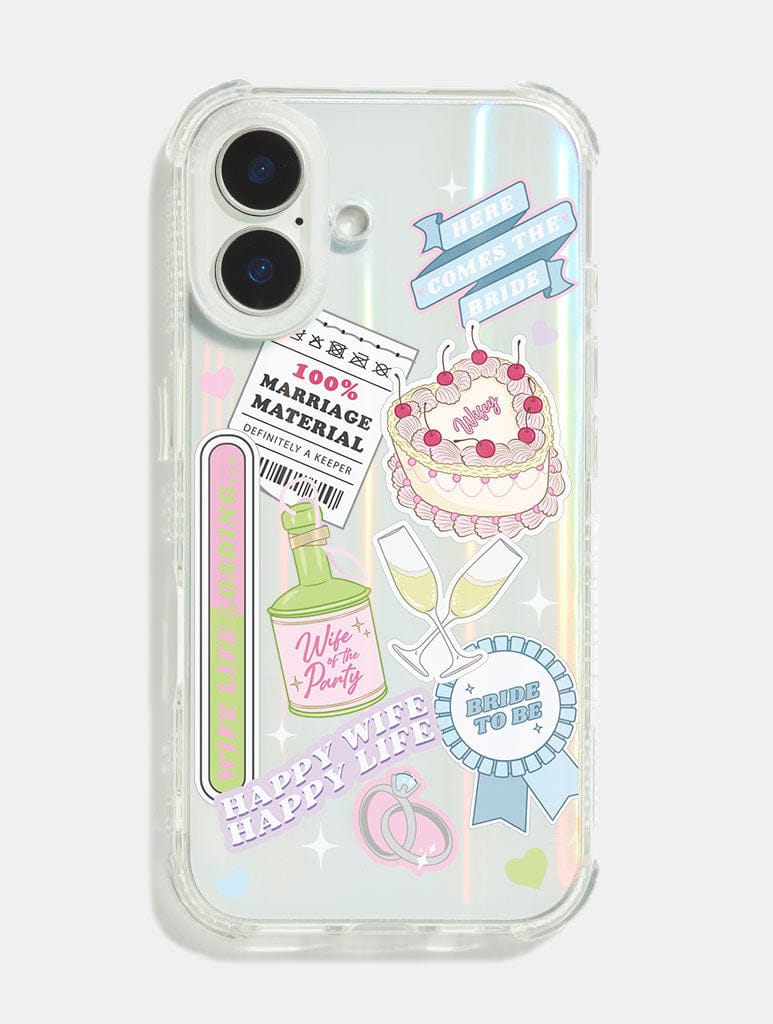 Bridal Sticker Shock iPhone Case Phone Cases Skinnydip London