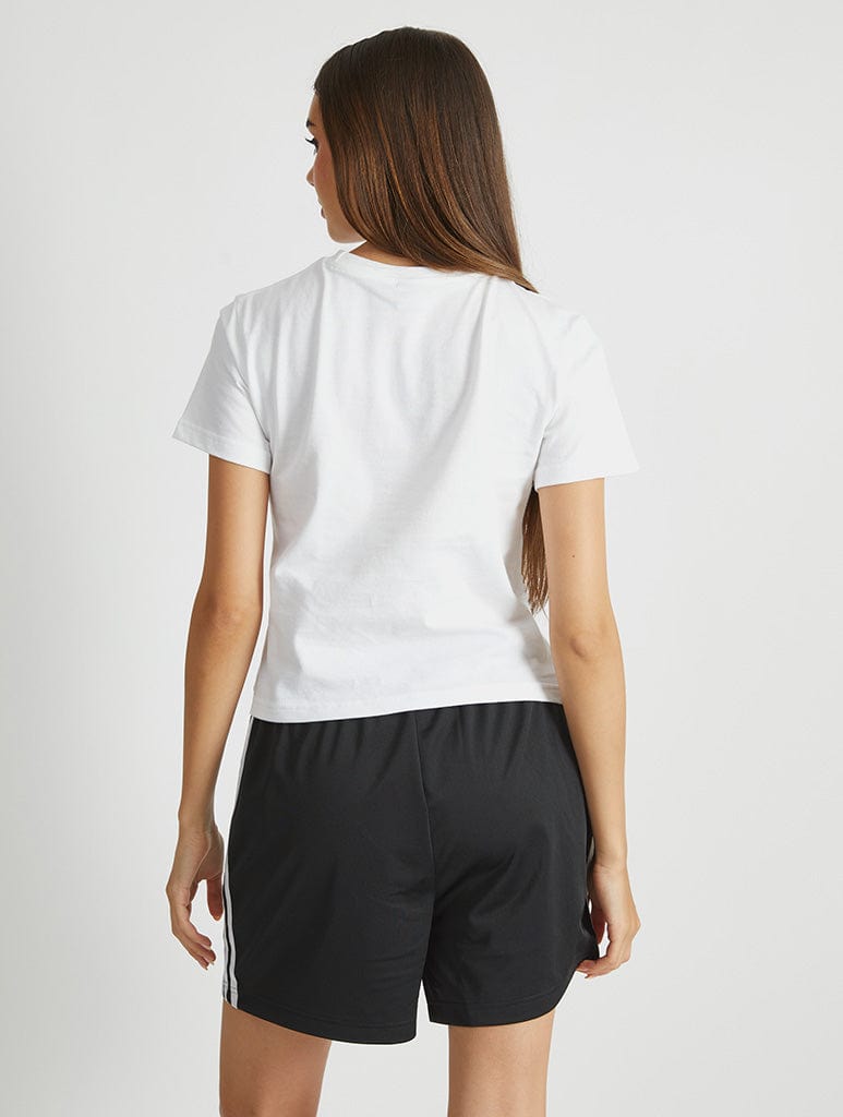 Brighter Days Ahead Baby T-Shirt In White Tops & T-Shirts Skinnydip London