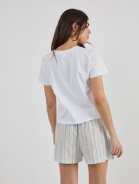 Bubblegum x Skinnydip Baby T-Shirt In White Tops & T-Shirts Skinnydip London