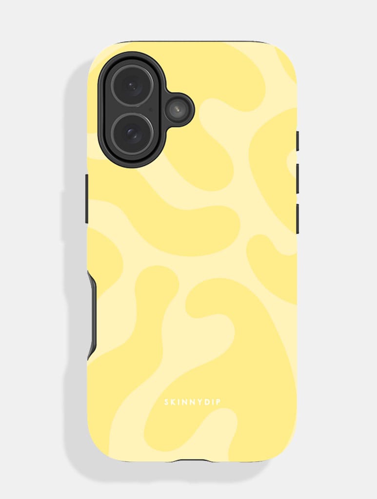 Butter Yellow Pattern Ultra Protective iPhone Case Phone Cases Skinnydip London