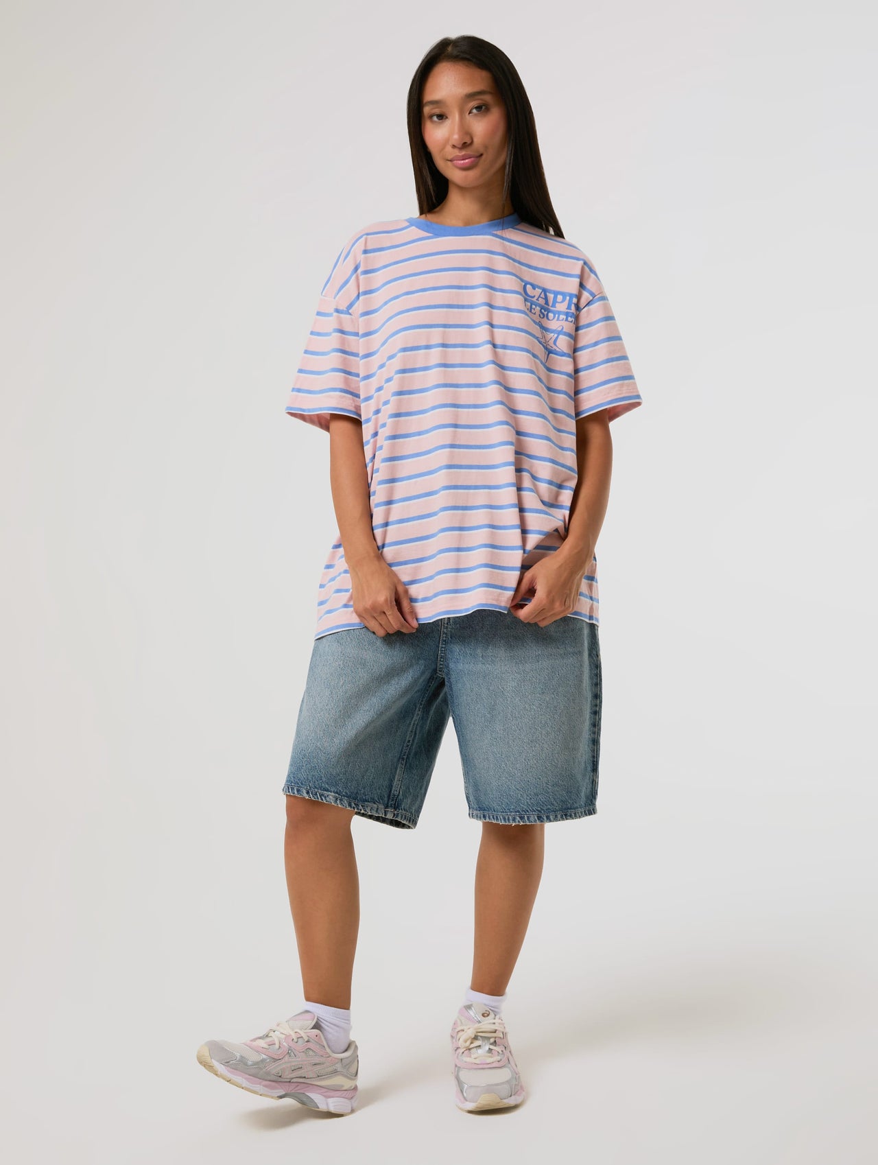 Capri Le Soleil Stripe T-Shirt Tops & T-Shirts Skinnydip London