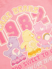 Care Bears Varsity Pink Tote Bag Printed Tote Bags Skinnydip London