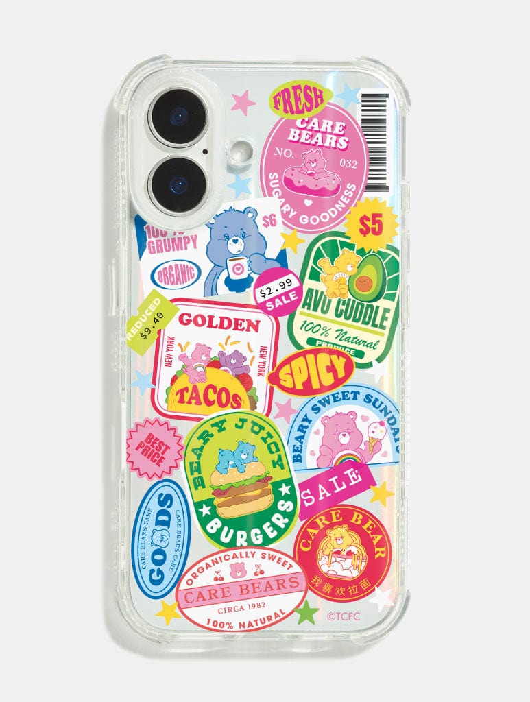 Care Bears x Skinnydip Foodie Sticker Shock iPhone Case Phone Cases Skinnydip London