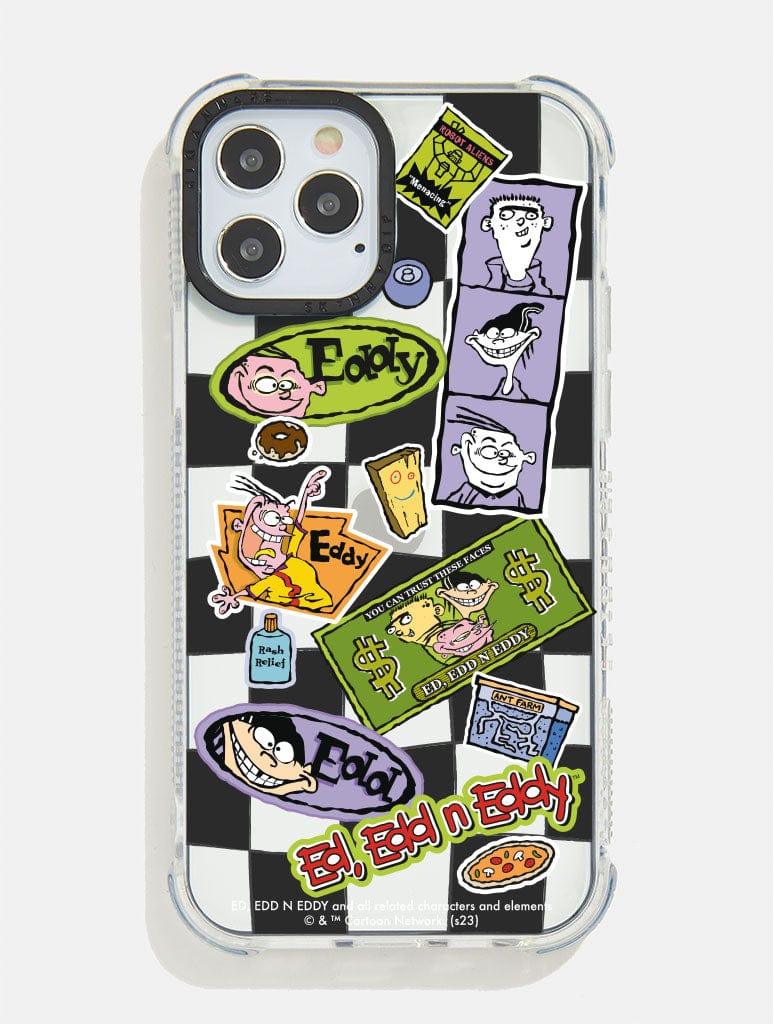 Cartoon Network Ed Edd & Eddy Sticker Shock iPhone Case Phone Cases Skinnydip London
