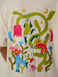Catarina Morais x Skinnydip T-Shirt In White Tops & T-Shirts Skinnydip London