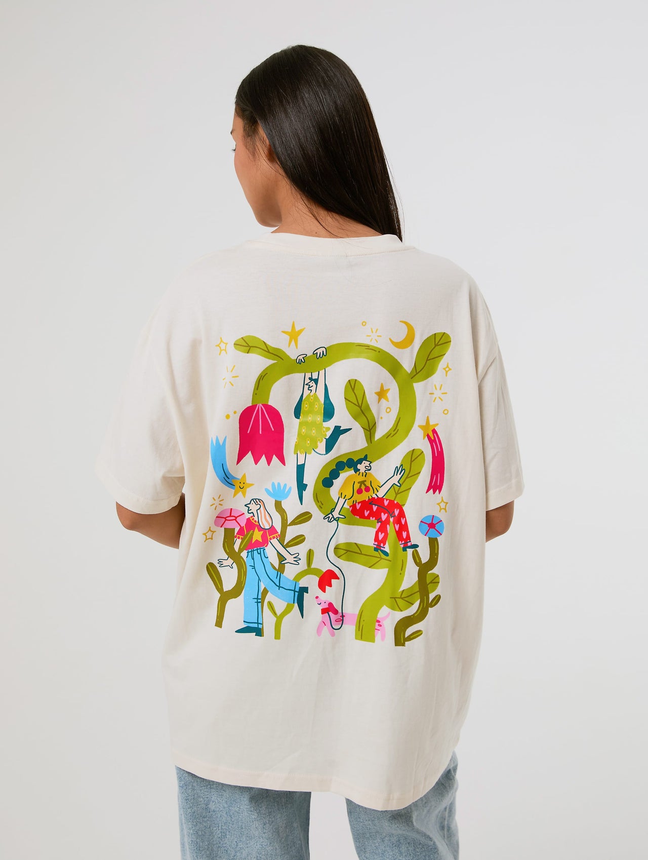Catarina Morais x Skinnydip T-Shirt In White Tops & T-Shirts Skinnydip London