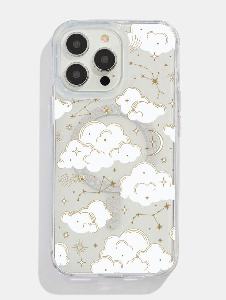 Celestial Cloud Glitter MagSafe iPhone Case Phone Cases Skinnydip London