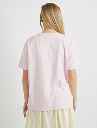 CEO of my Own Life T-Shirt In Pink Tops & T-Shirts Skinnydip London