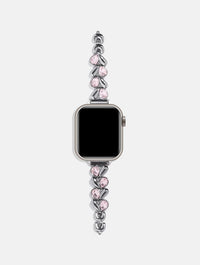 Chain Link With Pink Gem Watch Strap Watch Straps Skinnydip London