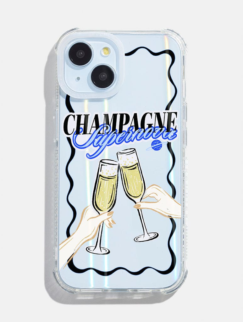 Champagne Supernova Shock iPhone Case Phone Cases Skinnydip London