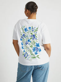 Charlotte Godfree x Skinnydip Blueberries & Bluebells T-Shirt Tops & T-Shirts Skinnydip London