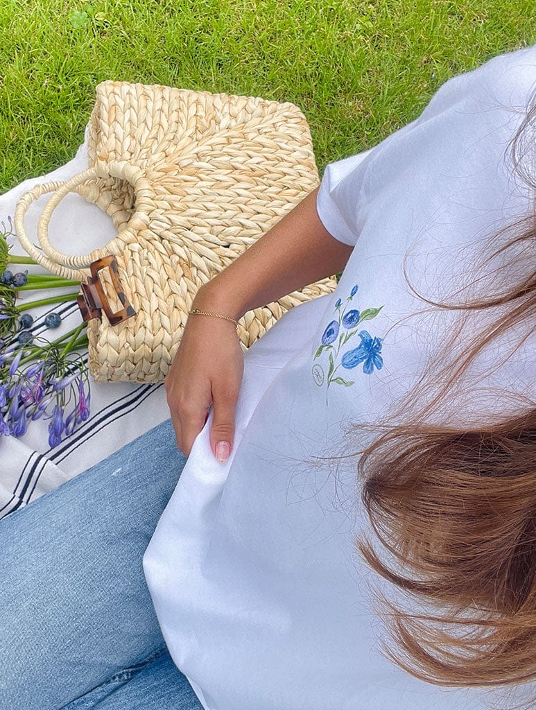Charlotte Godfree x Skinnydip Blueberries & Bluebells T-Shirt Tops & T-Shirts Skinnydip London