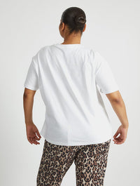 Charlotte Godfree x Skinnydip Croissants & Coffee T-Shirt Tops & T-Shirts Skinnydip London