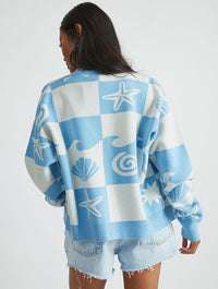 Checked Shell Cardigan Jumpers & Cardigans Skinnydip London