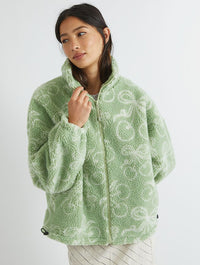 Cherry Borg Jacket Coats & Jackets Skinnydip London