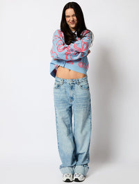 Cherry Bow Knitted Cardigan Jumpers & Cardigans Skinnydip London
