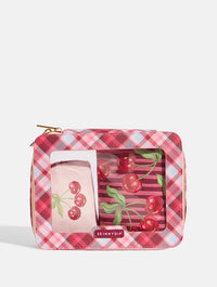 Cherry Makeup Bag Set of Three Makeup Bags & Wash Bags Skinnydip London