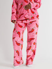 Chilli Sparkle Twosie Fleece Pyjama Set Lingerie & Nightwear Skinnydip London