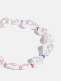 Chunky Pearl Rainbow Beaded Phone Charm Phone Grips Skinnydip London