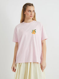 Citrus Club T-Shirt In Pink Tops & T-Shirts Skinnydip London
