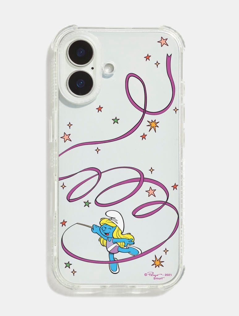 Classic Smurfs Ribbon Shock iPhone Case Phone Cases Skinnydip London