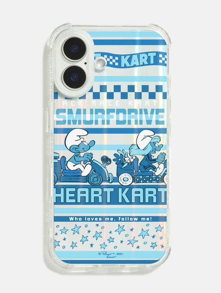 Classic Smurfs Smurfdrive Shock iPhone Case Phone Cases Skinnydip London
