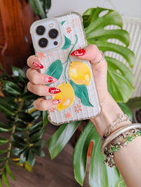 Claudia Guariglia x Skinnydip Lemons Shock iPhone Case Phone Cases Skinnydip London