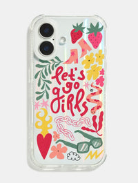 Claudia Guariglia x Skinnydip Let's Go Girls Shock iPhone Case Phone Cases Skinnydip London