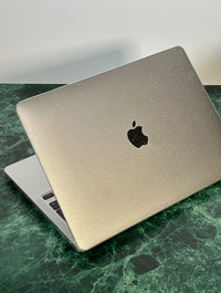 Clear Glitter Transparent MacBook Case Laptop Cases Skinnydip London