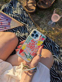 Cloudy Afternoon Studio x Skinnydip Let's Go Girls Shock iPhone Case Phone Cases Skinnydip London