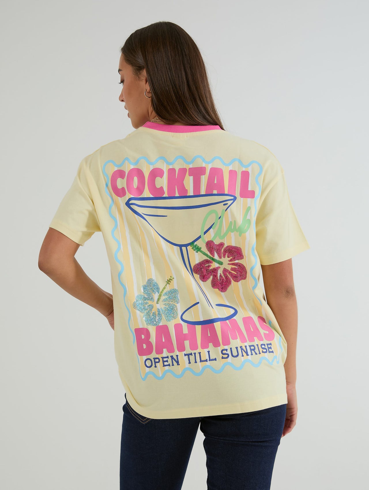 Cocktail Bahamas T-Shirt Tops & T-Shirts Skinnydip London