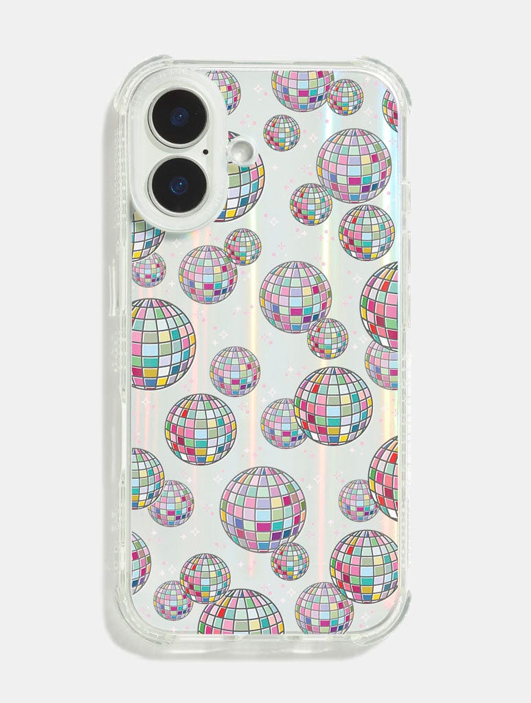 Colourful Disco Ball Shock iPhone Case Phone Cases Skinnydip London