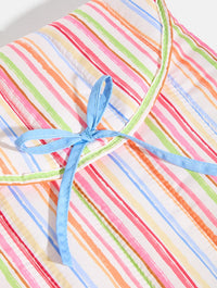 Colourful Sketchy Stripe Quilted Laptop Bow Sleeve Laptop Cases Skinnydip London