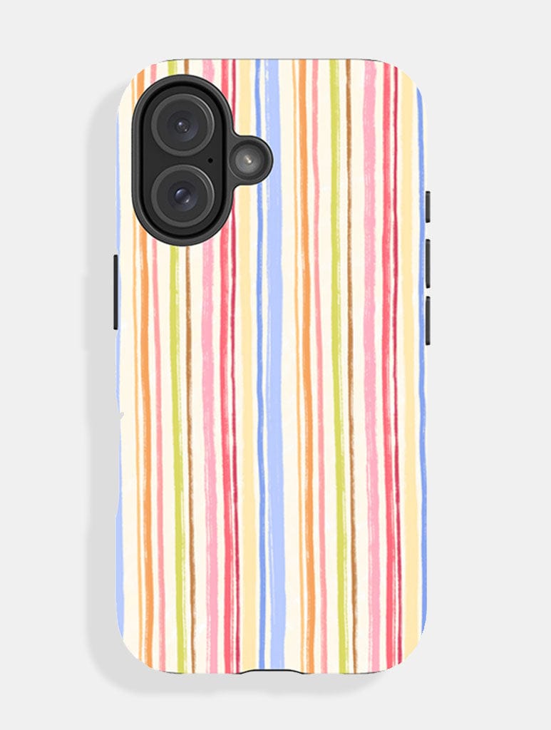 Colourful Stripes Ultra Protective iPhone Case Phone Cases Skinnydip London