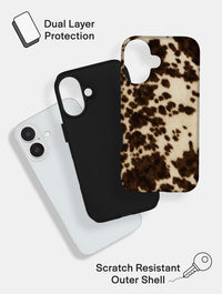 Cow Print Ultra Protective iPhone Case Phone Cases Skinnydip London