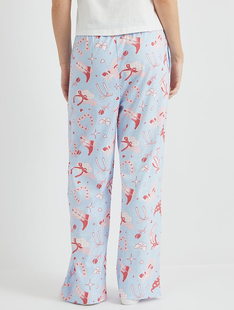 Cowboy Coquette Cami & Trouser Pyjama Set Lingerie & Nightwear Skinnydip London