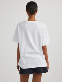 Cowdy Partner T-Shirt in Ecru Tops & T-Shirts Skinnydip London