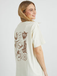 Cowgirl Sketch T-Shirt Tops & T-Shirts Skinnydip London