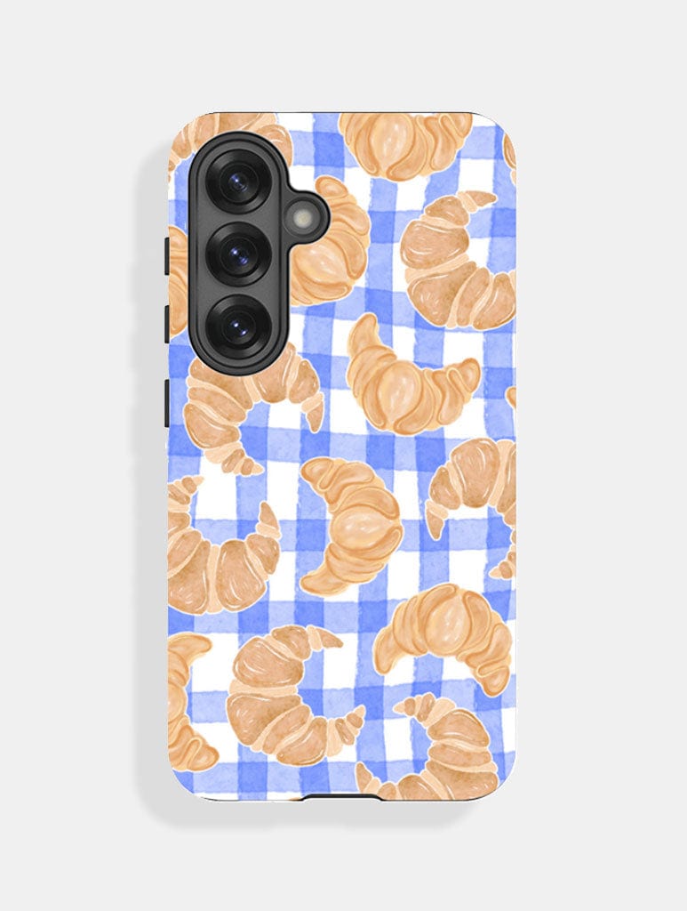 Croissant Gingham Ultra Protective Samsung Case Phone Cases Skinnydip London