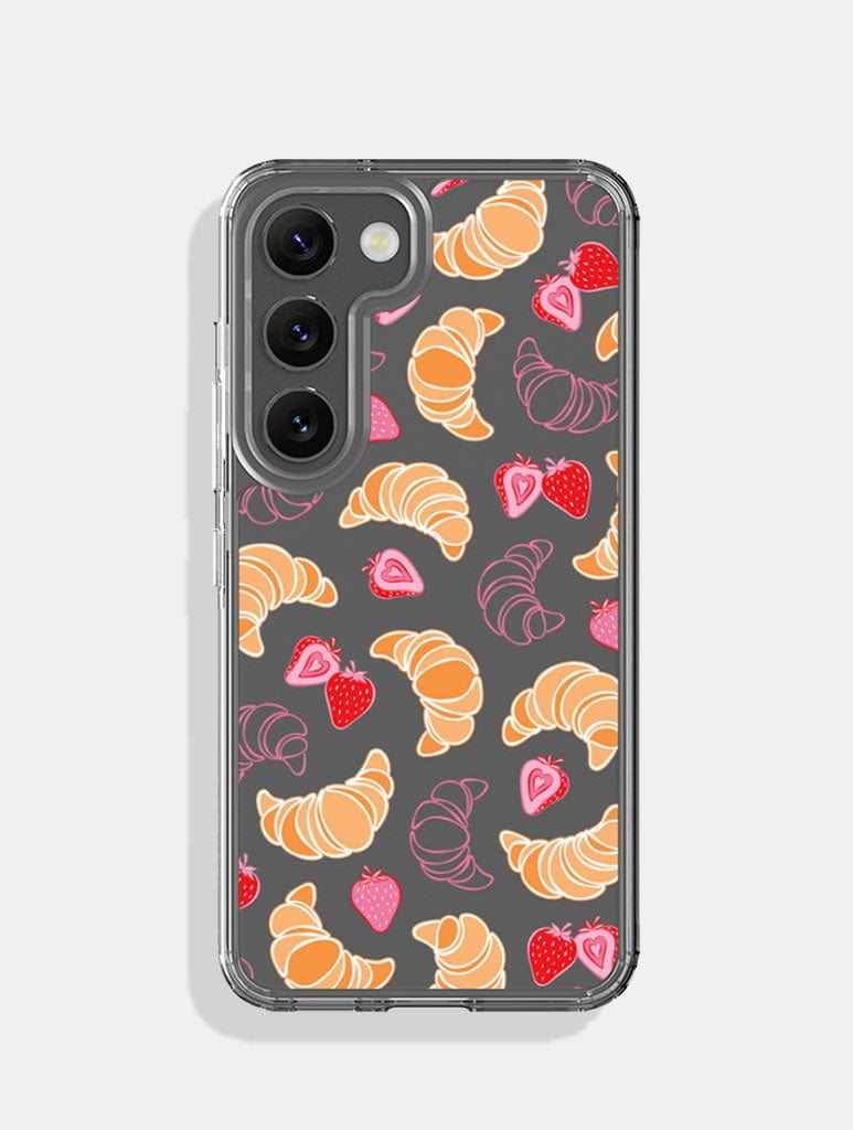 Croissants & Strawberries Android Case | Shop Food Lover Phone Cases Croissants & Strawberries Android Case | Shop Food Lover Phone Cases