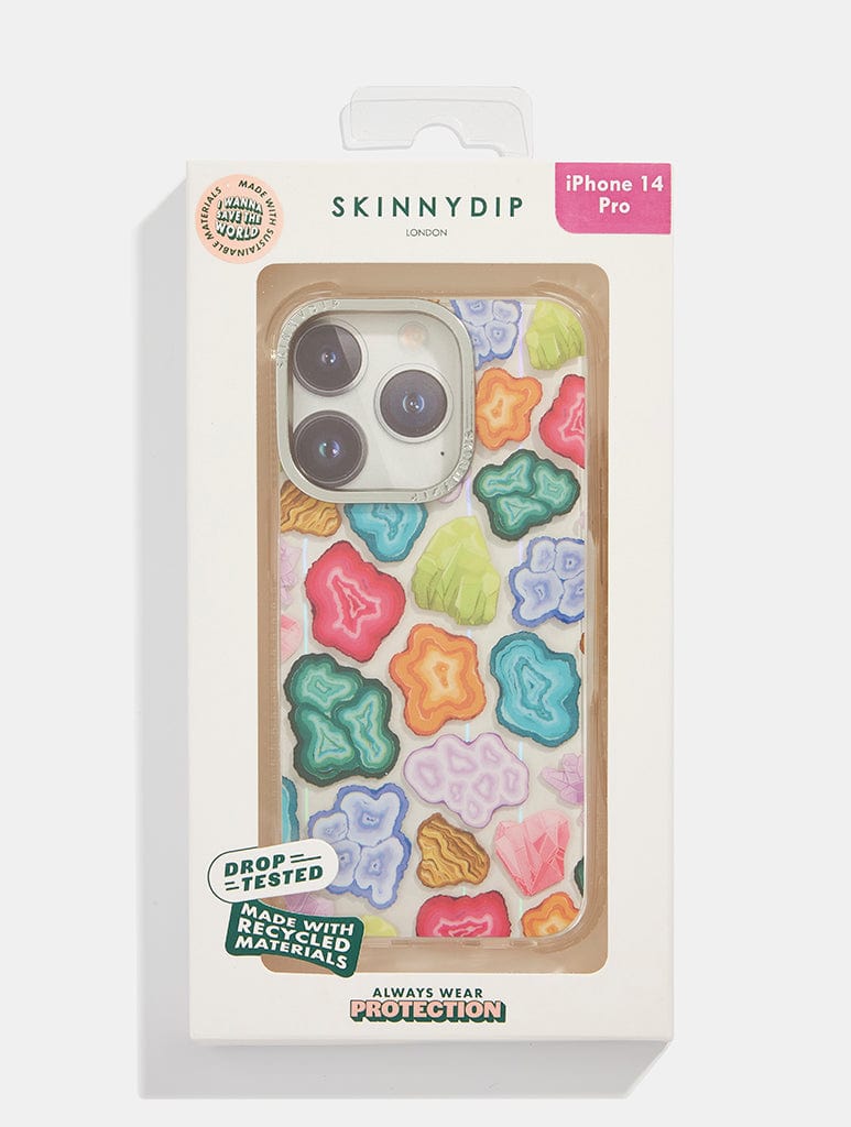 Crystal Print Shock iPhone Case Phone Cases Skinnydip London