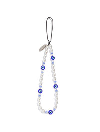 Custard Evil Eye Beaded Strap Phone Grips Custard London