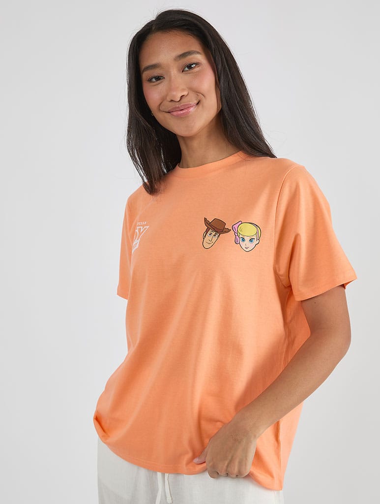 Custard x Disney Woody and Jessie T-Shirt Tops & T-Shirts Custard London