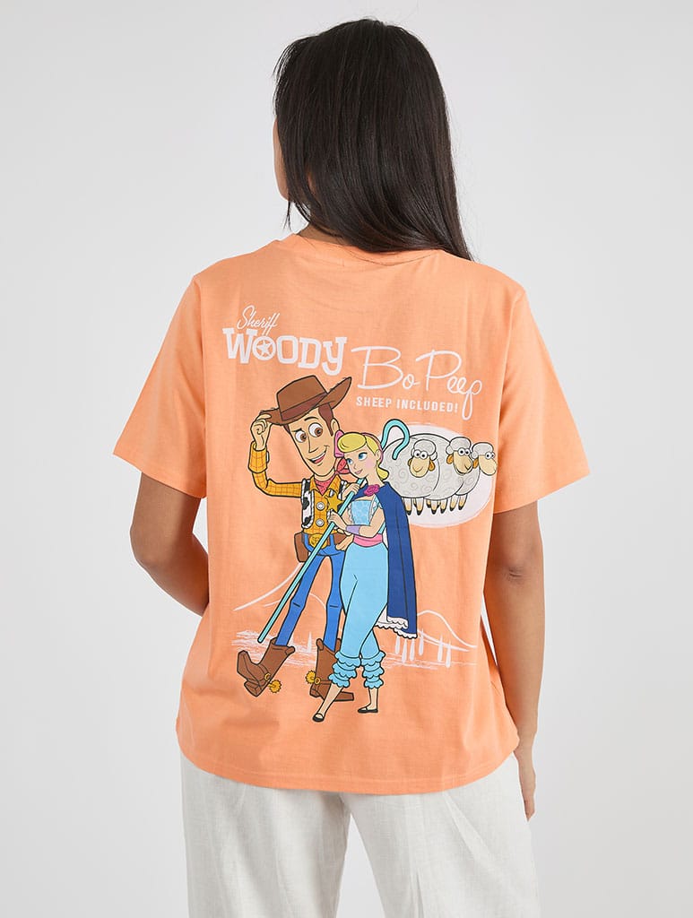 Custard x Disney Woody and Jessie T-Shirt Tops & T-Shirts Custard London